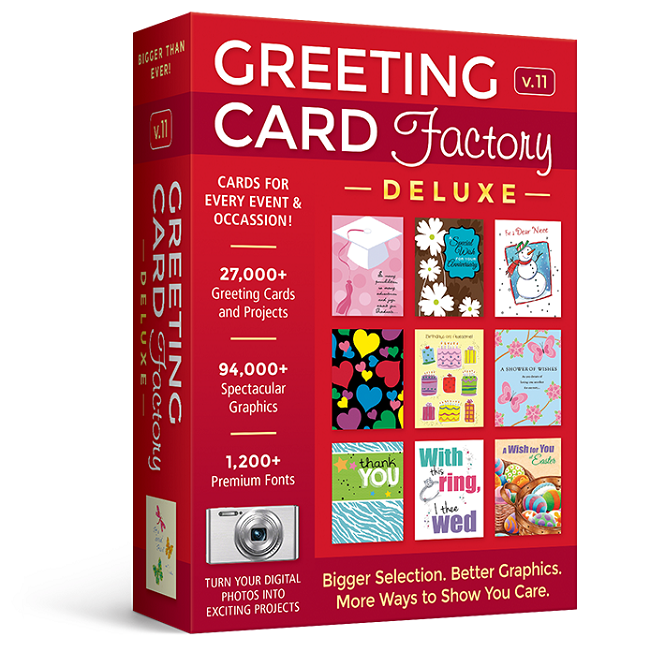 Greeting Card Factory<sup>®</sup> Deluxe 11
